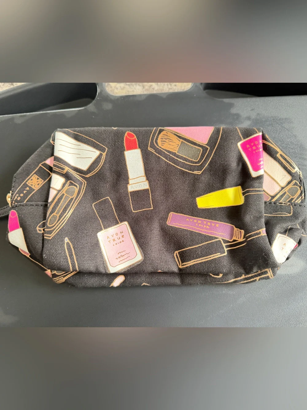 Avon Beauty Resolutions Cosmetics Travel Makeup Bag NWT